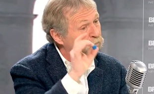Capture d'écran de l'interview de José Bové sur BFMTV, le 17 mars 2015.