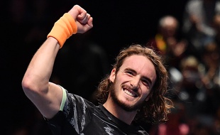Tsitsipas a battu Federer en demi-finale du Masters de Londres.
