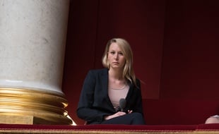 Marion Maréchal-Le Pen à l'Assemblée nationale, le 14 avril 2015.