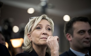 Marine Le Pen, le 2 décembre 2016, Paris.