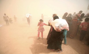 Un camps de réfugiés à Khaldiya, en Irak, le 20 juin 2016