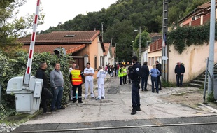 C'est dans le quartier de la Madeleine que le glissement de terrain a eu lieu.