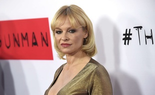 Pamela Anderson, le 12 mars 2015, à Los Angeles.