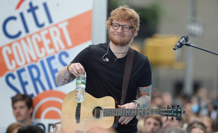 Le chanteur Ed Sheeran