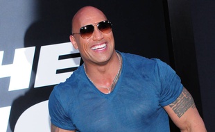 L'acteur Dwayne Johnson à l'avant-première de Fast & Furious 8
