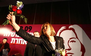 La ministre des Affaires étrangères israélienne Tzipi Livni à Jérusalem le 6 février 2009.