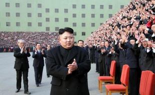 Le dirigeant nord-coréen Kim Jong-un à Pyongyang le 25 février 2014