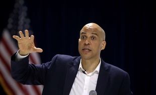 Le candidat démocrate Cory Booker, le 7 avril 2019.