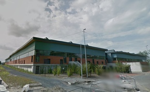 Le lycée du Pays de Condé, à Condé-sur-l'Escaut (Nord)