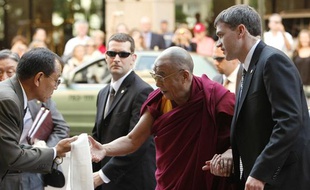 Le dalaï-lama est arrivé à Washington le 5 octobre 2009