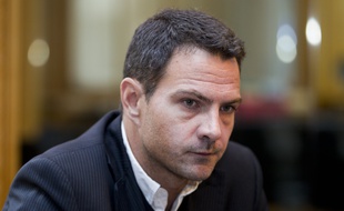 Le 09 septembre 2013, Jérôme Kerviel en interview dans le bureau de son avocat Me Koubbi.