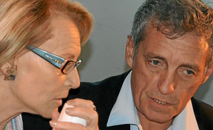 H. Mandroux et P. Saurel (Archives).