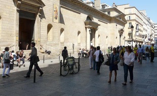 Rue Caumartin, Paris 9e, le 6 juin 2013.