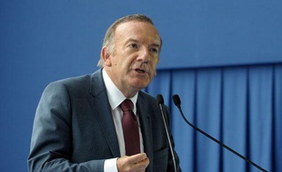 Pierre Gattaz, à l'université d'été du Medef le 28 août 2013.