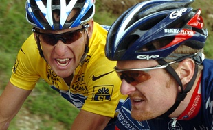 Lance Armstrong et Floyd Landis