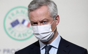 Bruno Le Maire, le 8 janvier 2021 à Paris.