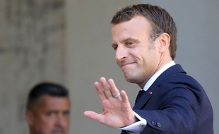 Emmanuel Macron à l'Elysée, le 10 septembre 2019.