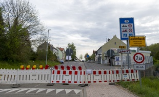 La frontière franco-allemande à Carling, en Moselle.