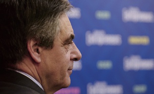 François Fillon au Salon des Entrepreneurs le 1er fevrier 2017.