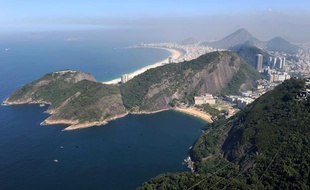 Paysage de Rio de Janeiro, au Brésil.
