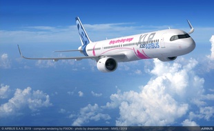 Le monocouloir A321 XLR permettra de parcourir de longues distances.
