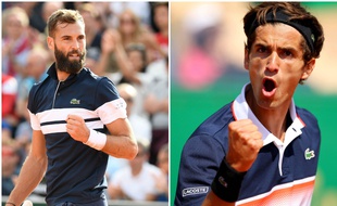 Benoît Paire et Pierre-Hugues Herbert, deux amis mais une seule place pour le troisième tour de Roland-Garros.