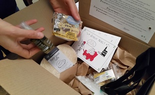 Strasbourg, le 2 décembre 2015: Une jeune entrepreneuse propose des box écologiques, baptisées Ozetik