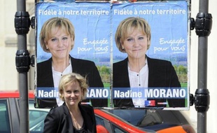Nadine Morano part favorite au premier tour des législatives dans la cinquième circonscription de Meurthe-et-Moselle, à Toul, mais la présence du Front national dans une triangulaire au second tour pourrait lui être fatale.