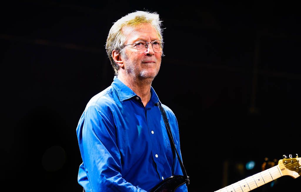 Le chanteur et guitariste Eric Clapton