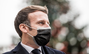Emmanuel Macron, a l'Elysée, le 16 décembre