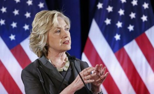 La candidate démocrate à la Maison Blanche Hillary Clinton à New York le 24 juillet 2015