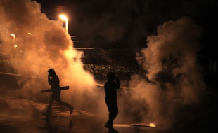 Des affrontements ont eu lieu entre manifestants et policiers le 16 février 2016 à Corte.