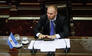 Le ministre argentin de l'Economie, Martin Guzman, à Buenos Aires le 12 février 2020.