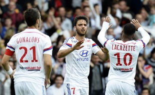 Remis de sa longue pubalgie, Clément Grenier a inscrit le seul coup franc direct lyonnais de la saison, le 2 mai face à Evian-Thonon-Gaillard (2-0).