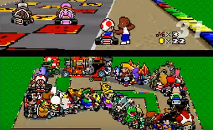 Un youtubeur a imaginé une course Mario Kart avec plus de 100 participants.