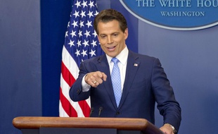 Le nouveau directeur de la communication de la Maison Blanche, Anthony Scaramucci, le 21 juillet 2017.
