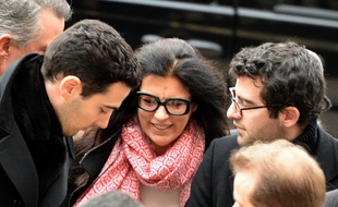 Françoise Bettencourt-Meyers et ses deux fils.