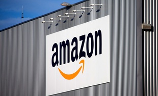 Le logo de l'entreprise Amazon