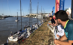 Le départ de la Solitaire du Figaro, dimanche à Nantes