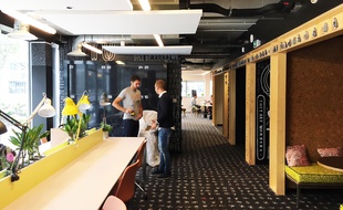 Mama Works propose 3.000 m2 de bureaux partagés