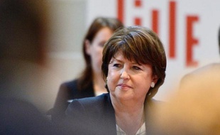 Martine Aubry le 4 avril 2014 à Lille