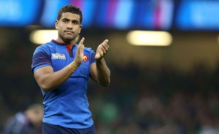 Wesley Fofana après le match entre l'Irlande et la France le 11 octobre 2015.