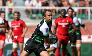 L'ouvreur de Montauban, Cédric Rosalen, le 15 août 2009 à Montauban.