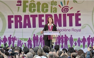 L'ancienne candidate à la présidentielle a prononcé son discours devant 2 500 personnes.