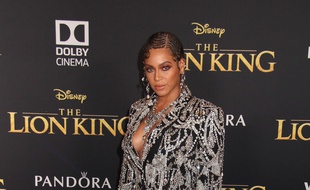 La chanteuse Beyoncé à l'avant-première du «Roi Lion»