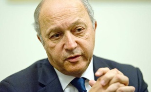 Laurent Fabius, le 11 juin 2012 à Toulouse.