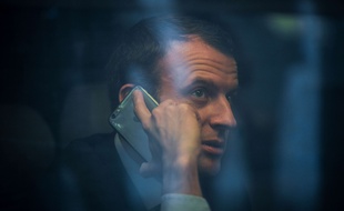 Emmanuel Macron, en mars 2017. UGO AMEZ