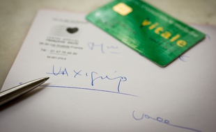 Une ordonnance pour un vaccin contre la grippe.