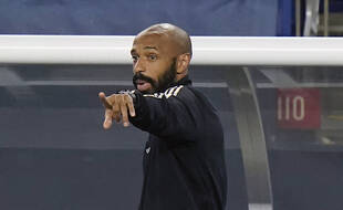 Thierry Henry alors entraîneur de Montréal, le 23 septembre 2020