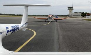 L'aérodrome de Vannes-Monterblanc, dans le Morbihan.